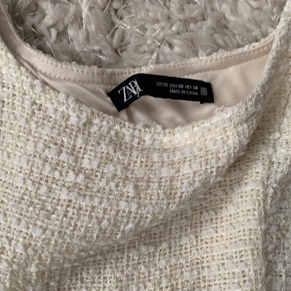 Zara button up dress XS NWOT - Picture 2 of 6